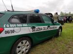 Na zdjęciu radiowóz Służby Celno-Skarbowej