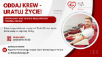 Plakat o zbiórce krwi